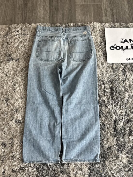 GAP Other - Gap Blue 00 S Denim Workwear Jeans Distressed Men 33X28 Rare Y2K Sz 33X28